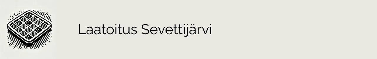 Laatoitus Sevettijärvi